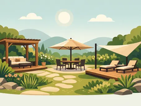How to Add Shade Structures to Your Garden