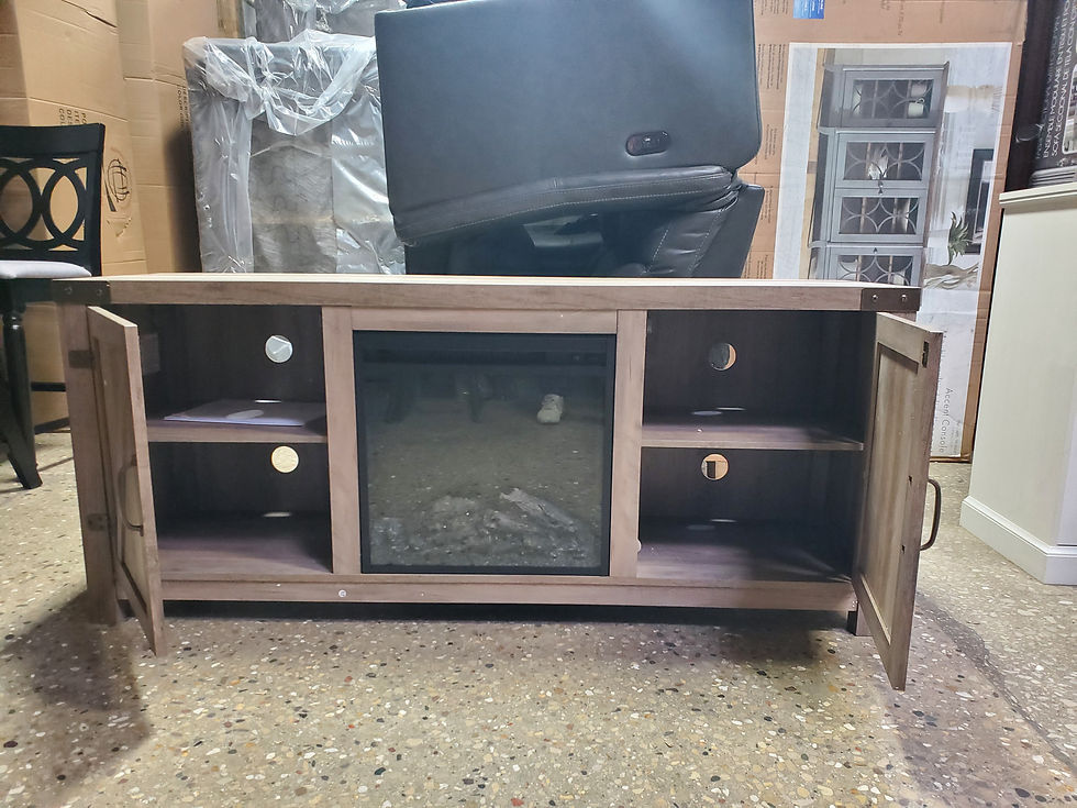 Thumbnail: Fireplace TV Stand