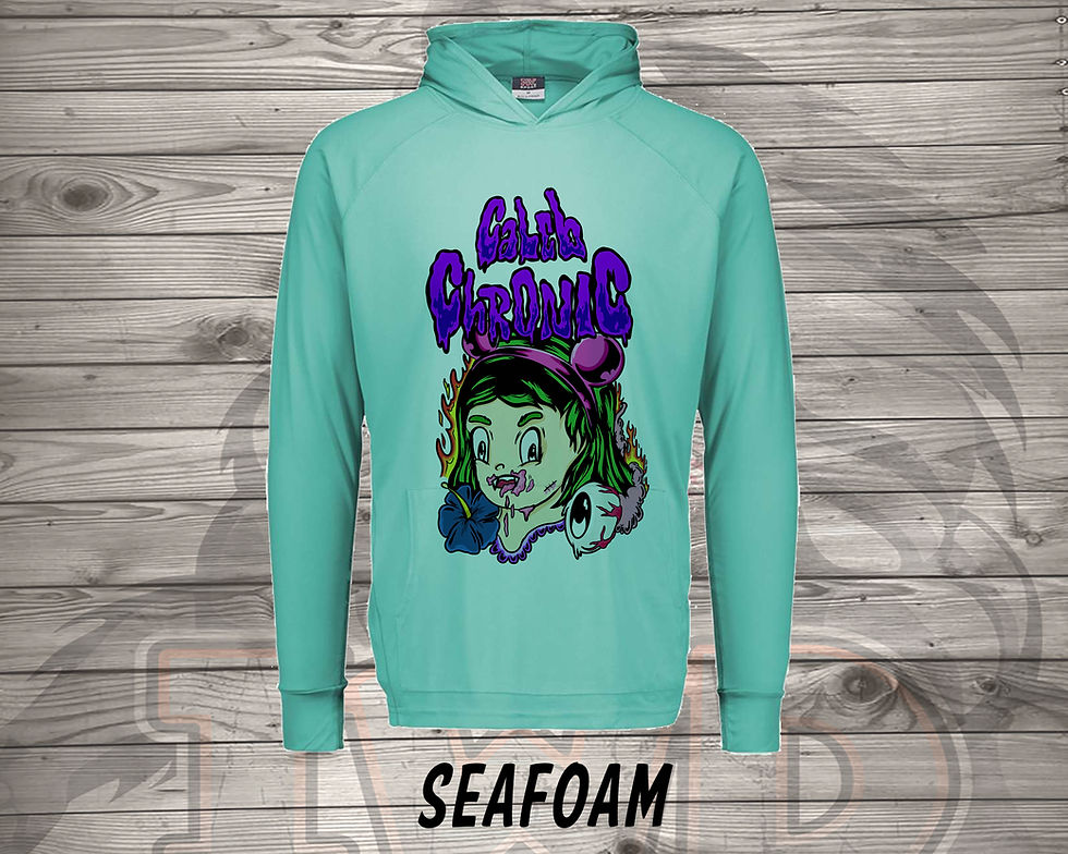 220415.1 Caleb Chronic - Goblin Girl - Long Sleeve Hoodie