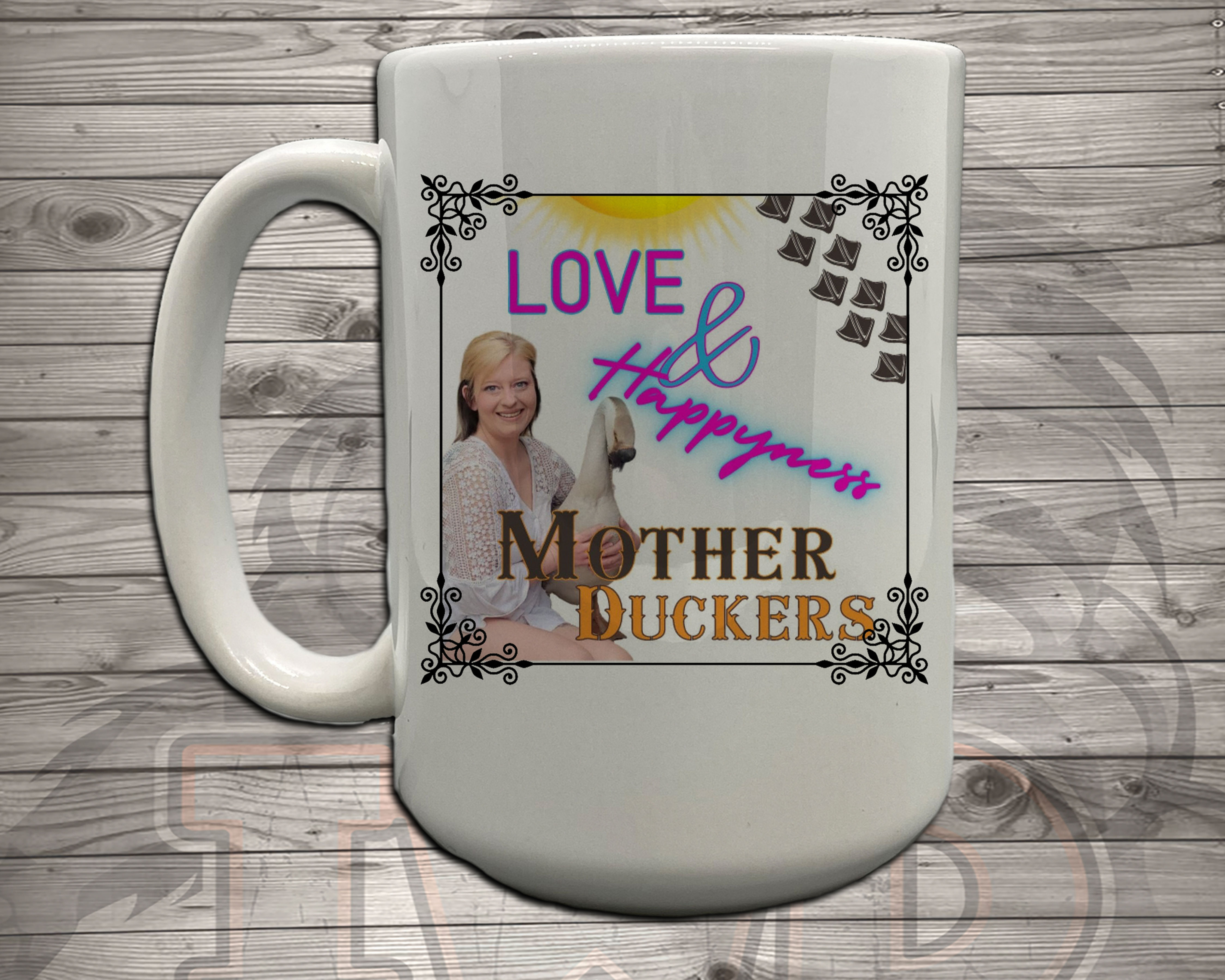 210614.2 Mother Duckers Logo - 5 Styles of Mugs