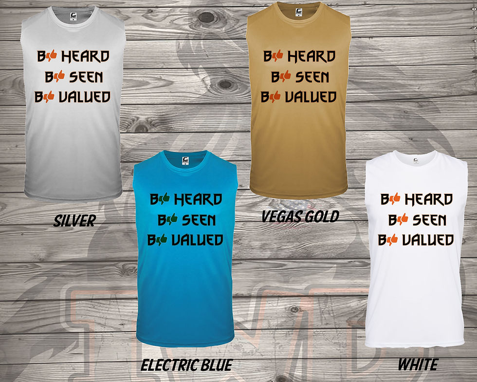 Thumbnail: 210910.2 - Clapper - Be Heard  - (Men's Tank)