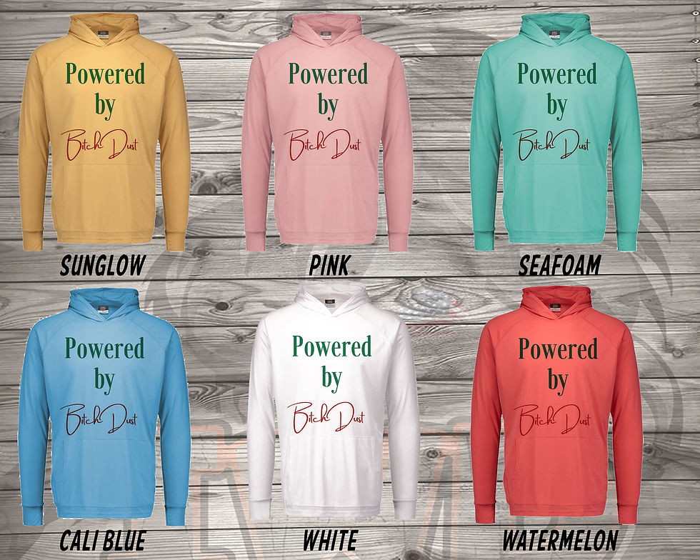Thumbnail: 210720.1 Powered By B*tch Dust  - Long Sleeve Hoodie