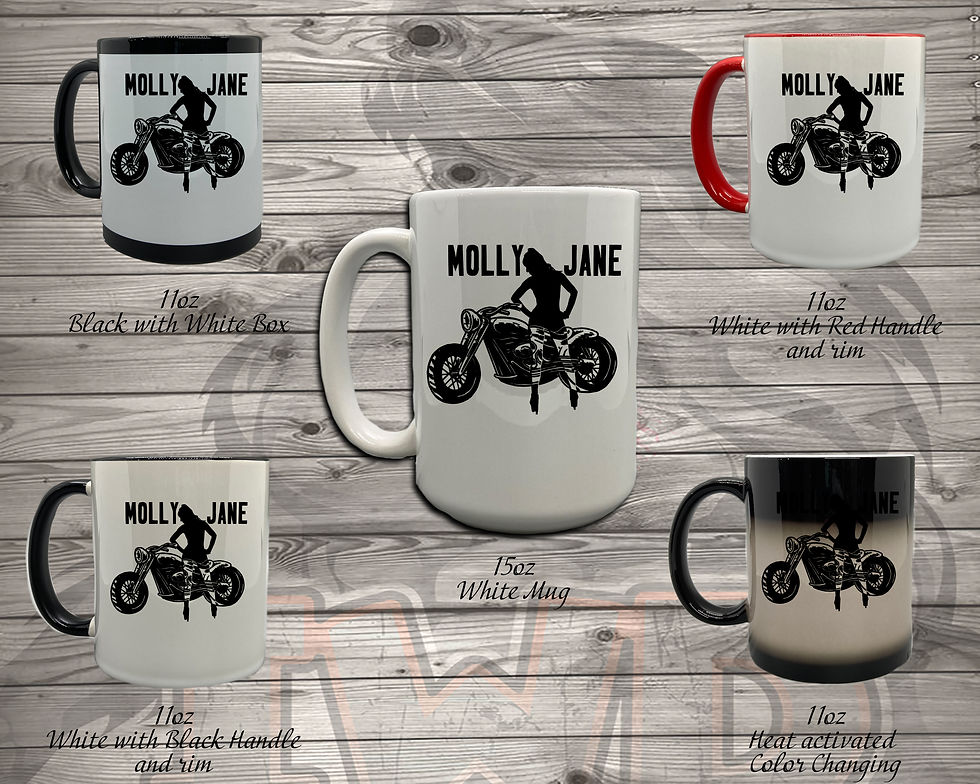Thumbnail: 210715.1 Molly Jane Logo - 5 Styles of Mugs