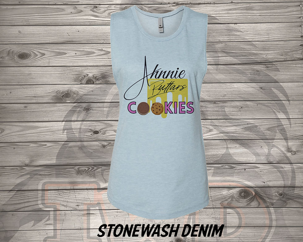 Thumbnail: 210803.2 - Ahnnie Buttars Cookies - Women's Sleeveless Tank