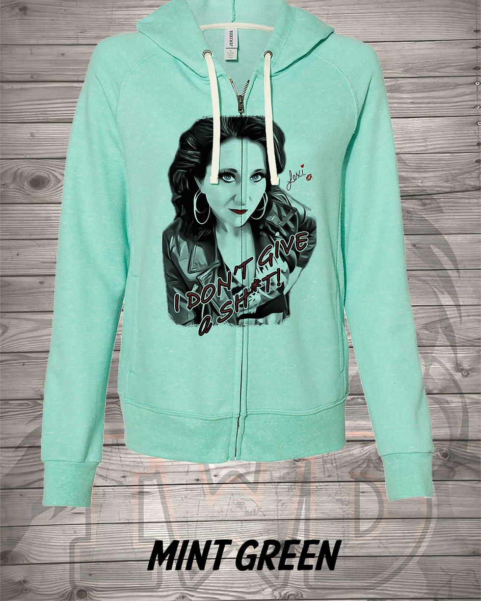 210606.1 - I don't Give Sh*t - LLexi.Lexi - Long Sleeve Hoodie