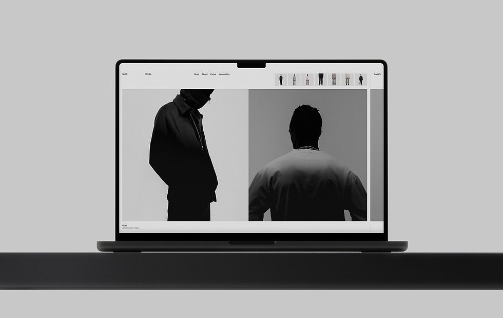 Quad fashion brand website