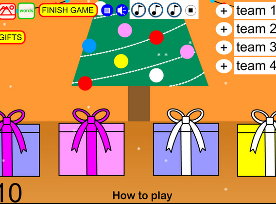 No Prep ESL Christmas Game for Gift Showdown - Games for Any Topic