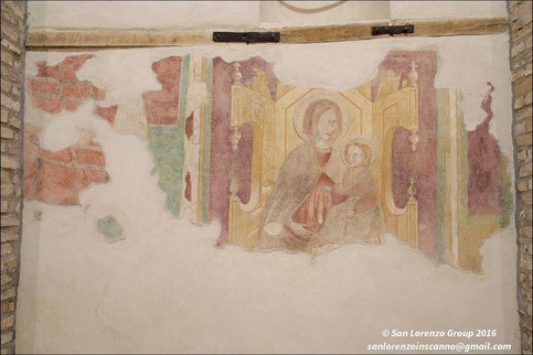affresco chiesa di san lorenzo