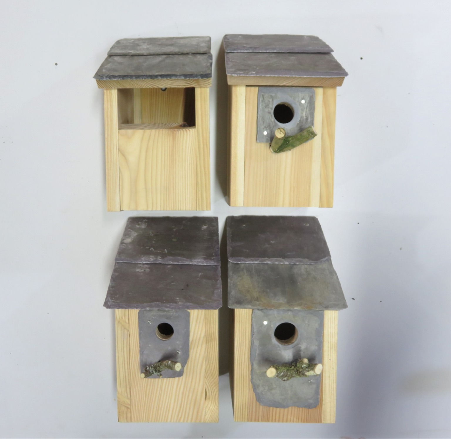 Set of 4 Bird Boxes