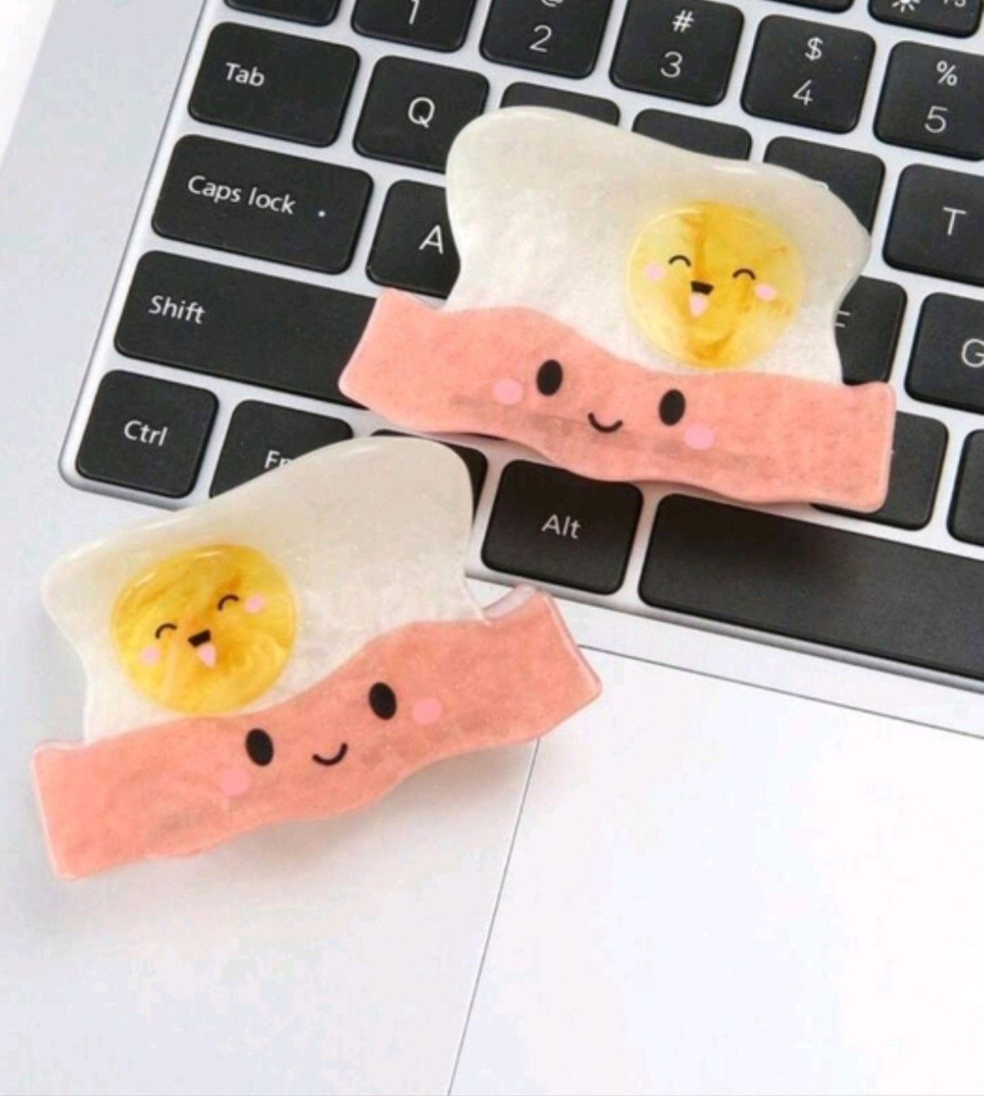 Cute Sunny Egg & Bacon Hair Clip