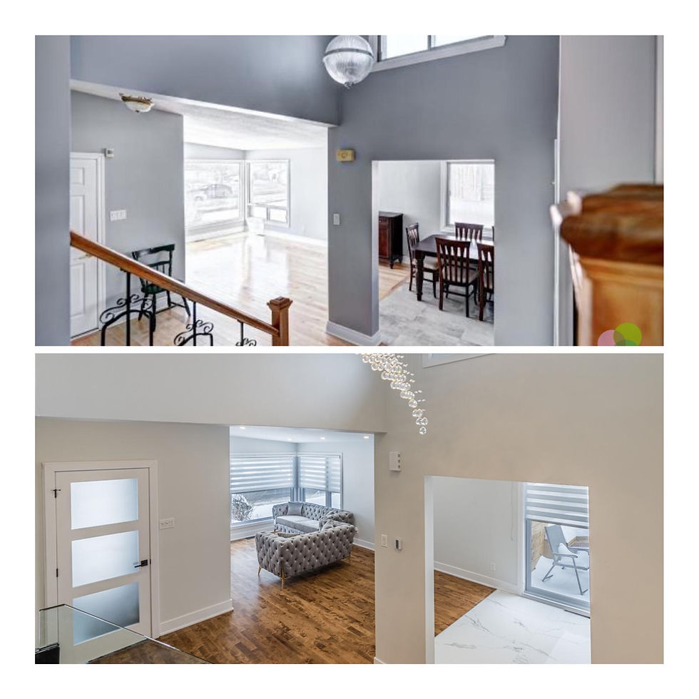 rénovation de salon à laval