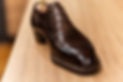 Adelaide plain toe oxford handmade shoe
