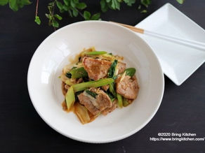 ご飯に良し！お酒に良し！！豚肩肉とセロリの柚子胡椒炒め