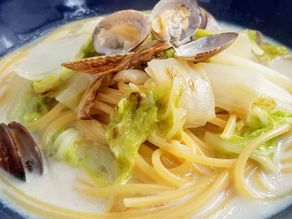 【モニター】手間いらず♡焦がし白菜のスープスパゲティ