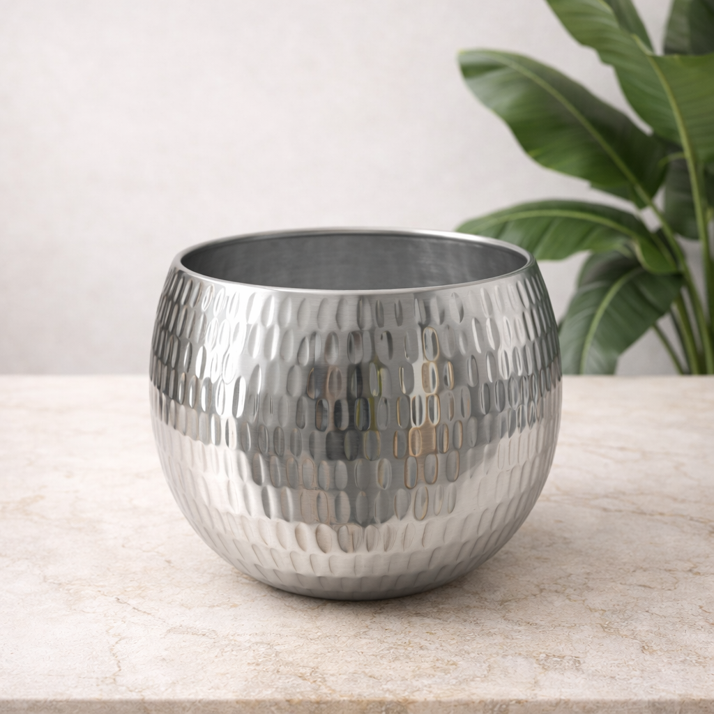 Vaso Íris Nobre Prata