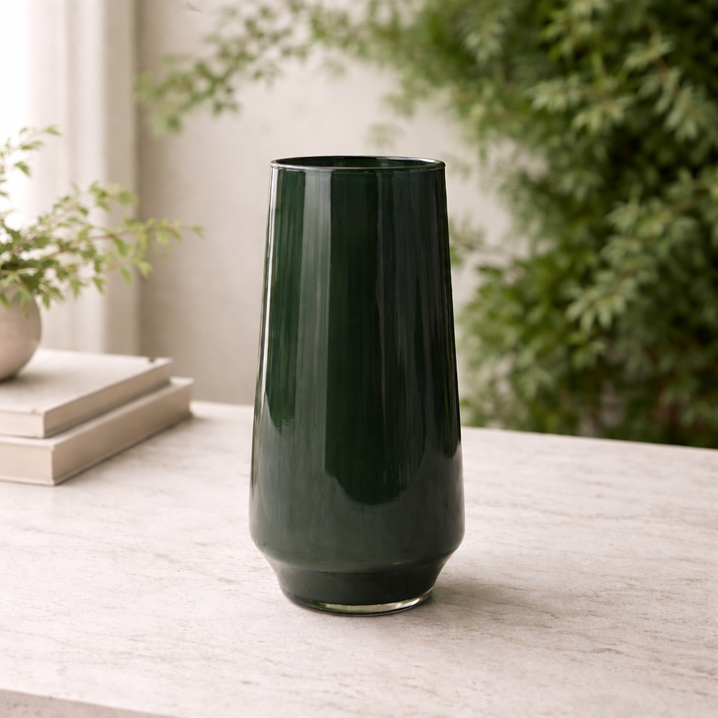 Vaso Bruma Verde Profundo