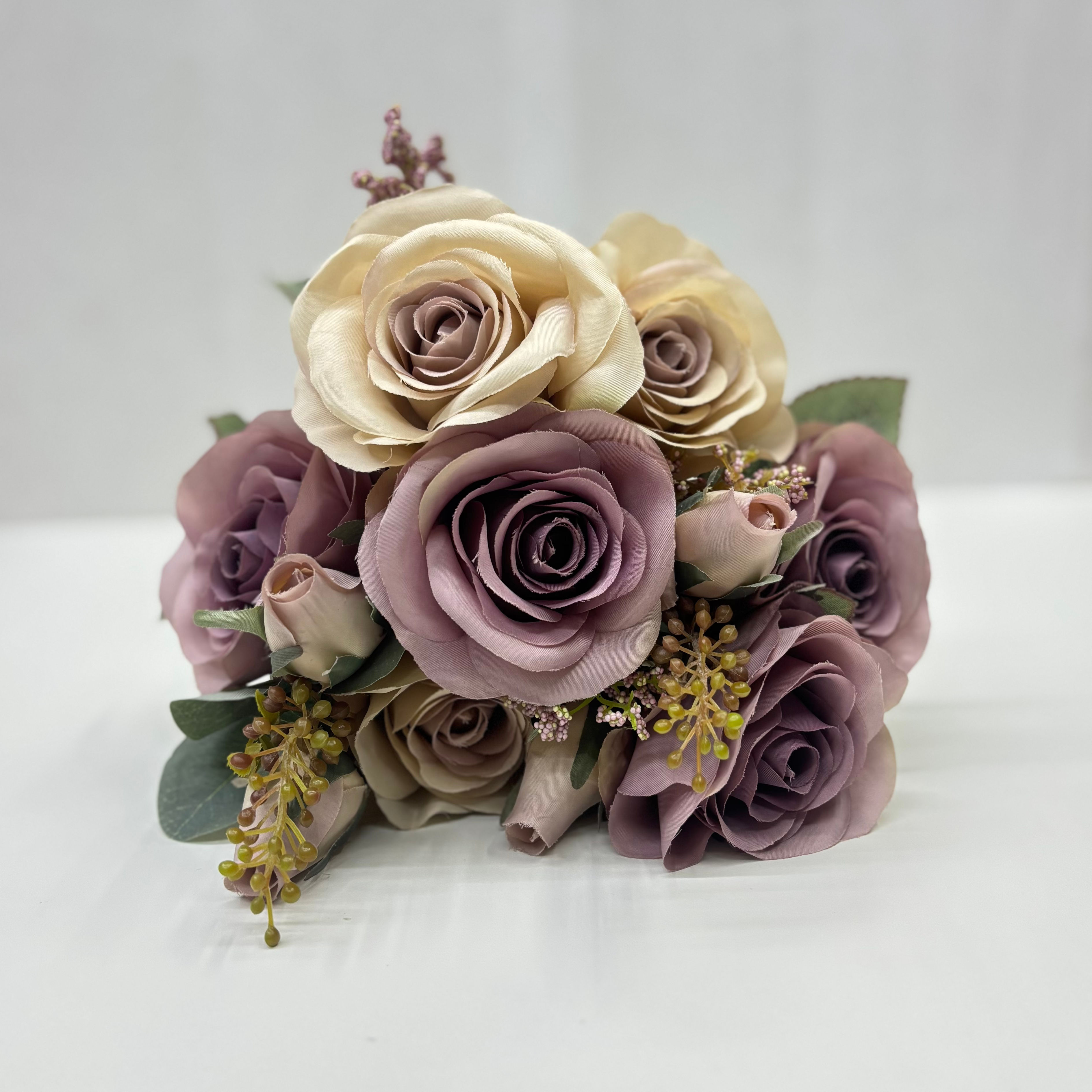 Buquê de Rosas Vintage Delicato