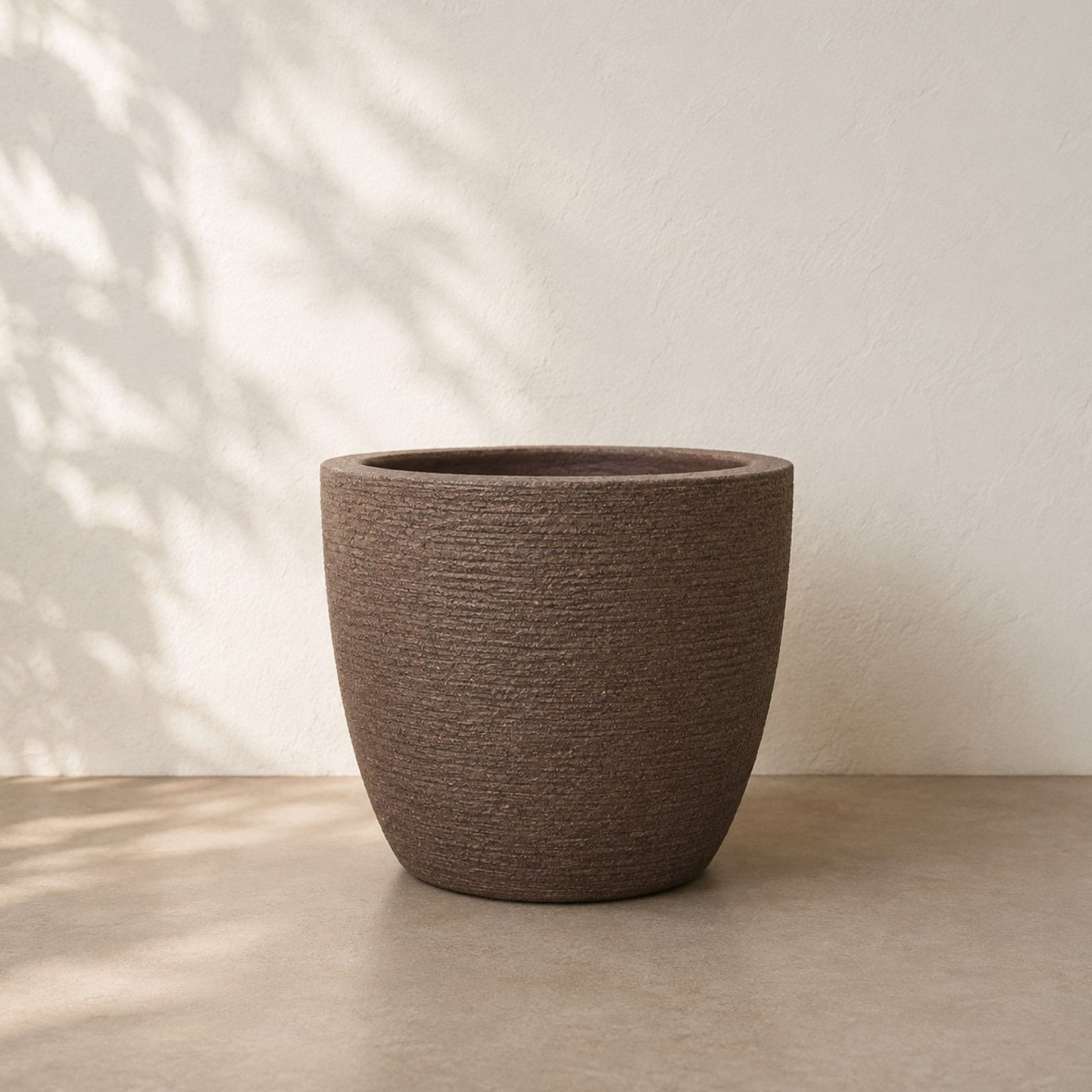 Vaso Ninho Textura – Marrom