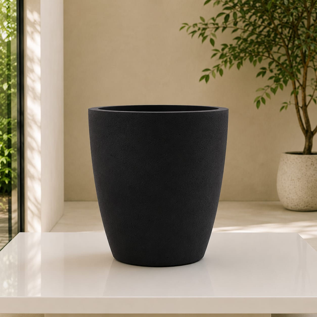 Vaso Coluna Soft – Preto