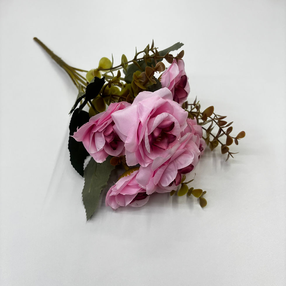 Miniatura: Buquê de Mini Rosas Bruma Clara 