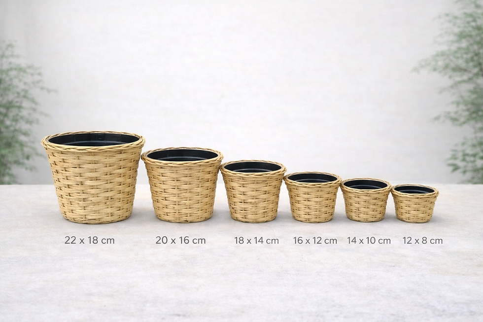 Miniatura: Vaso Trama da Terra - Areia