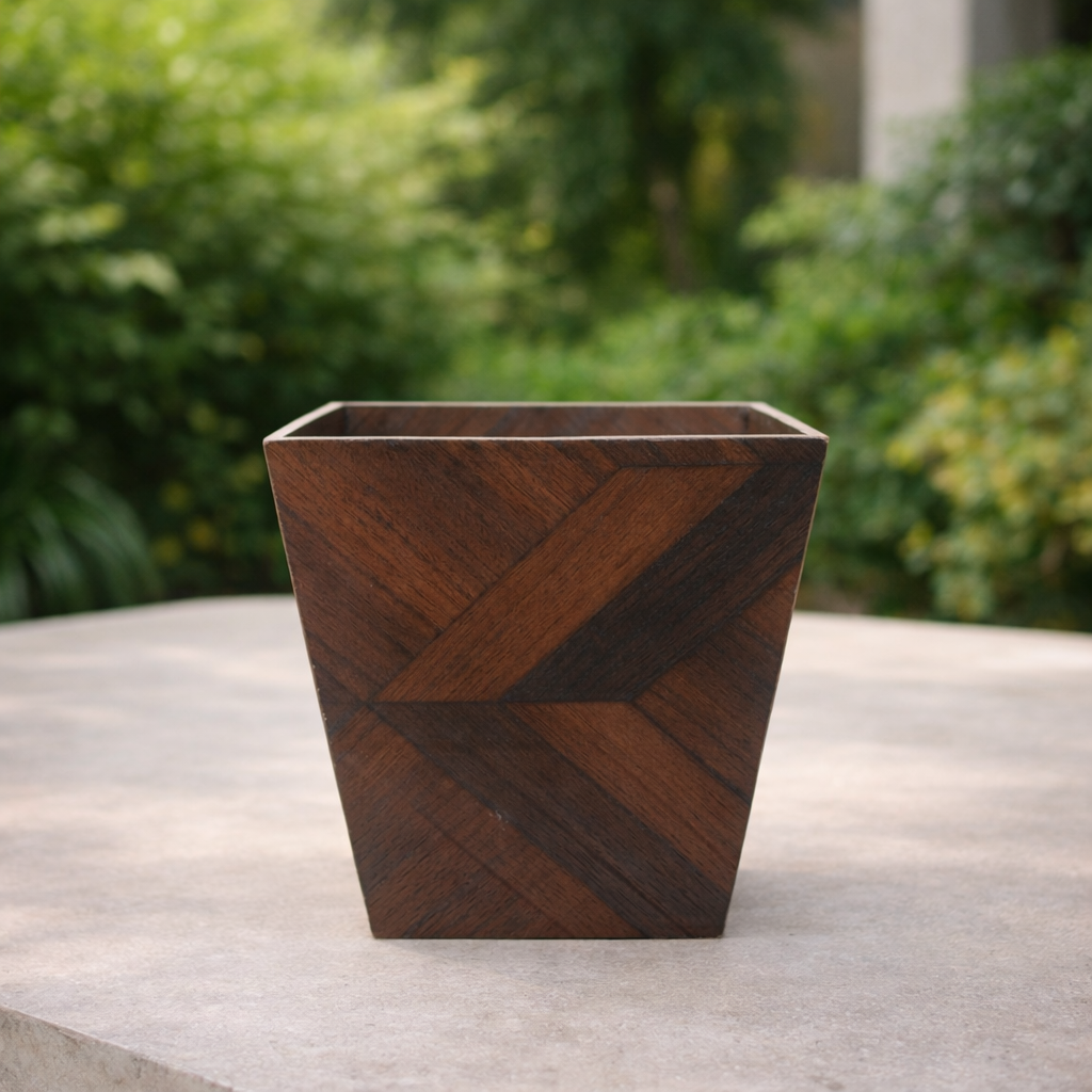 Vaso Trapézio – Mosaico de Nogueira