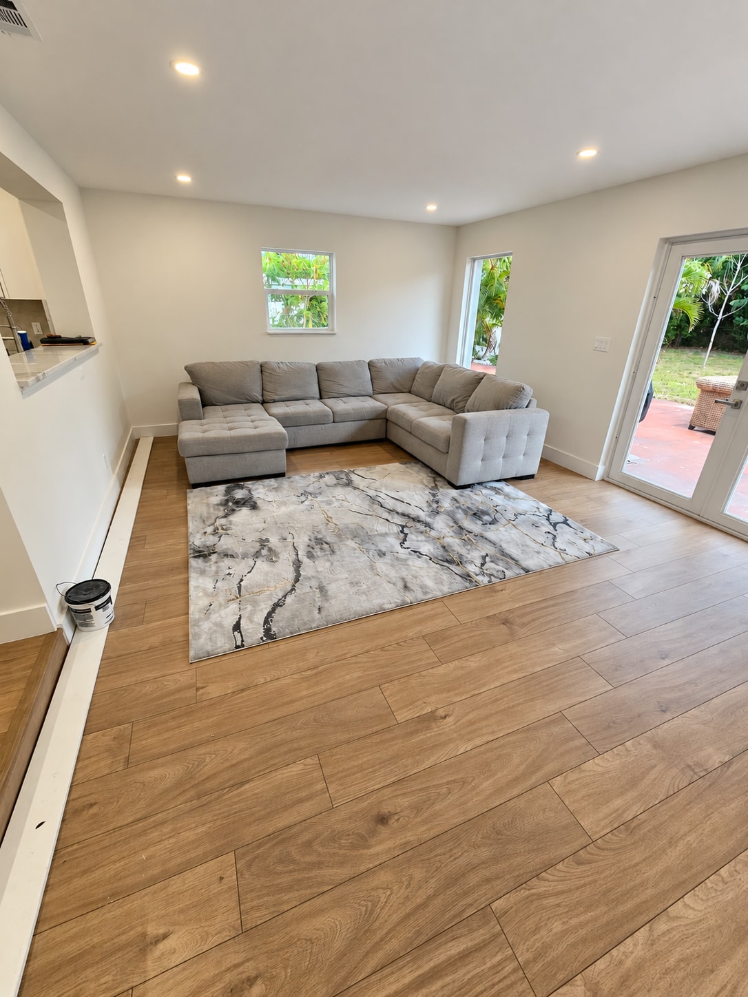 Kitchen & living spaces — project view 3