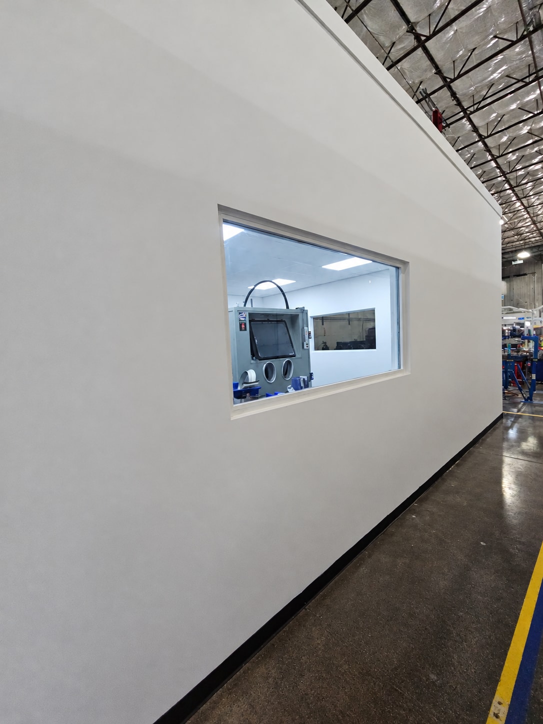 Warehouse enclosure & interior alterations — project view 3