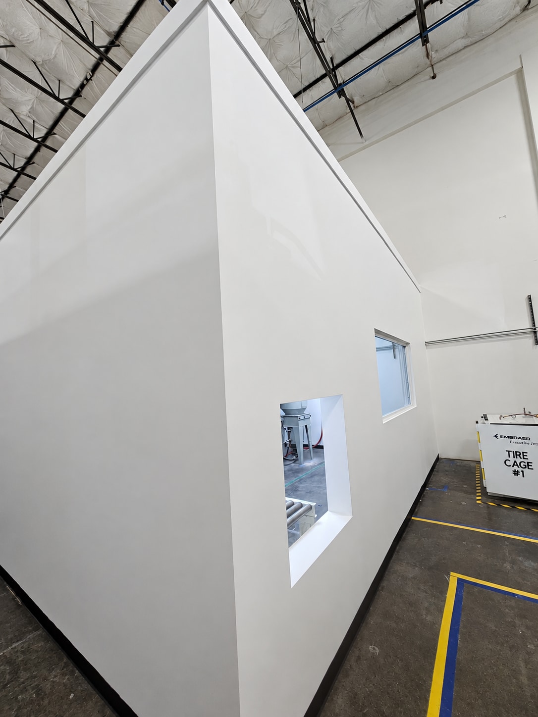 Warehouse enclosure & interior alterations — project view 4