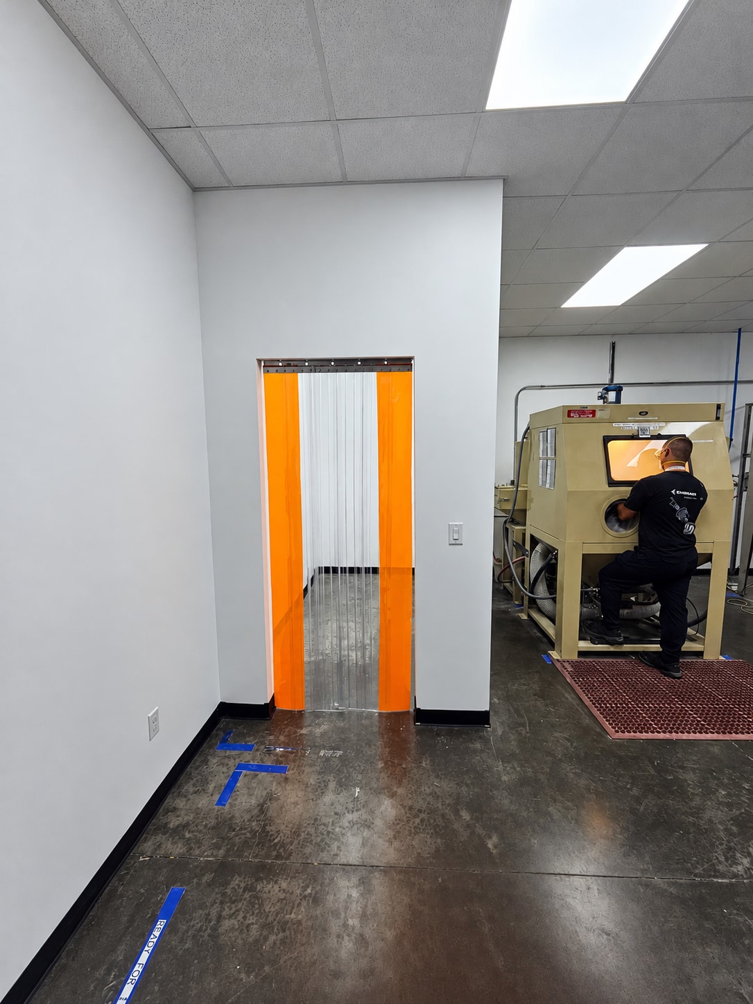 Warehouse enclosure & interior alterations — project view 5