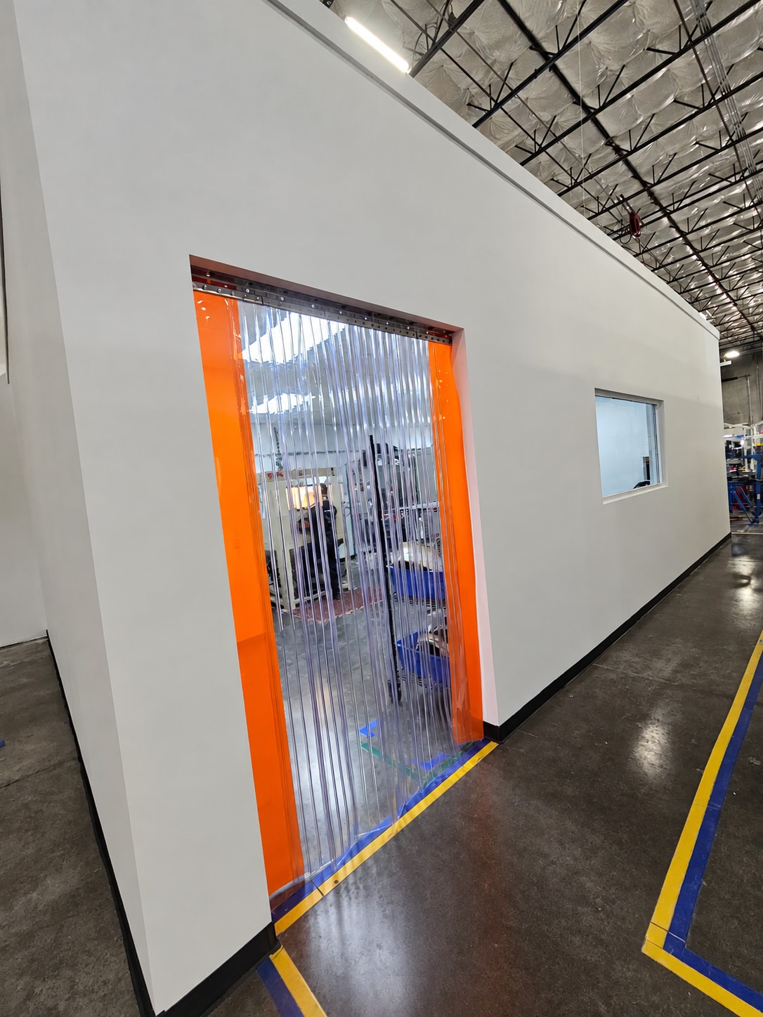 Warehouse enclosure & interior alterations — project view 2