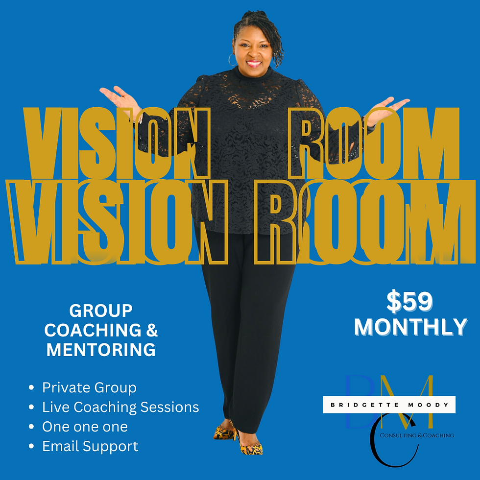 Vision Room Coaching & Mentoring Program