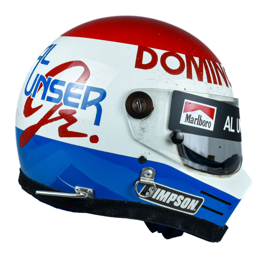Al Unser Jr - 1985 Indycar Helmet (race-used)