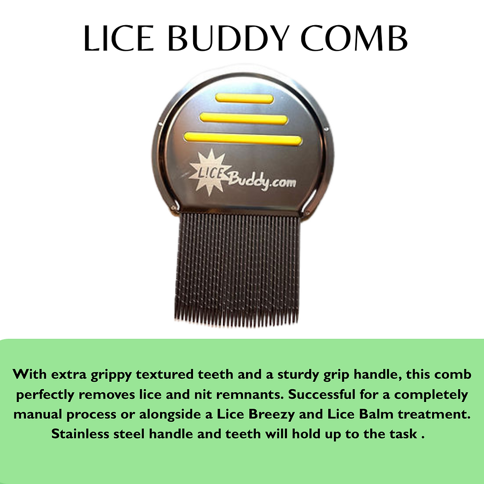 Lice Buddy Comb