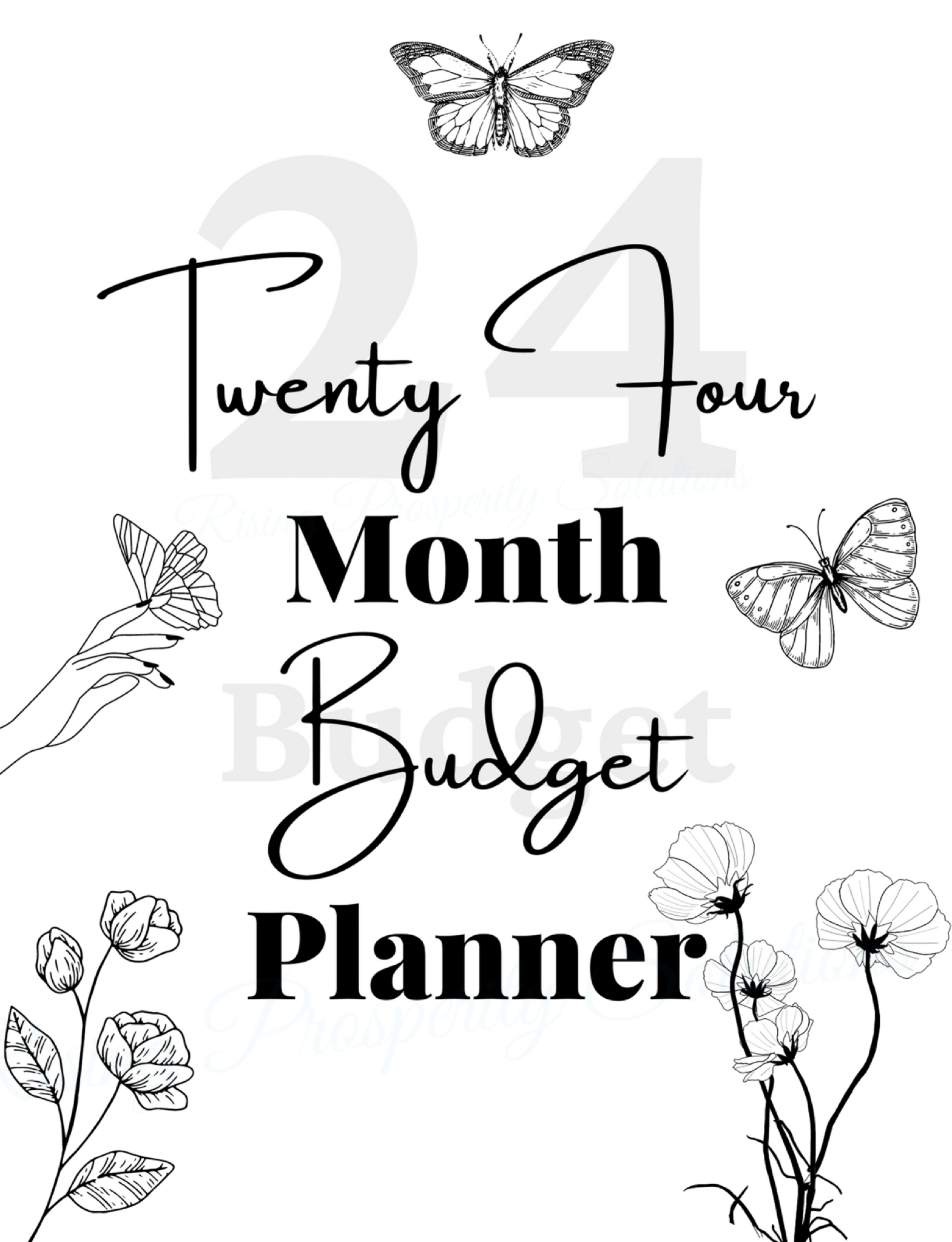 24 Month Budget Planner