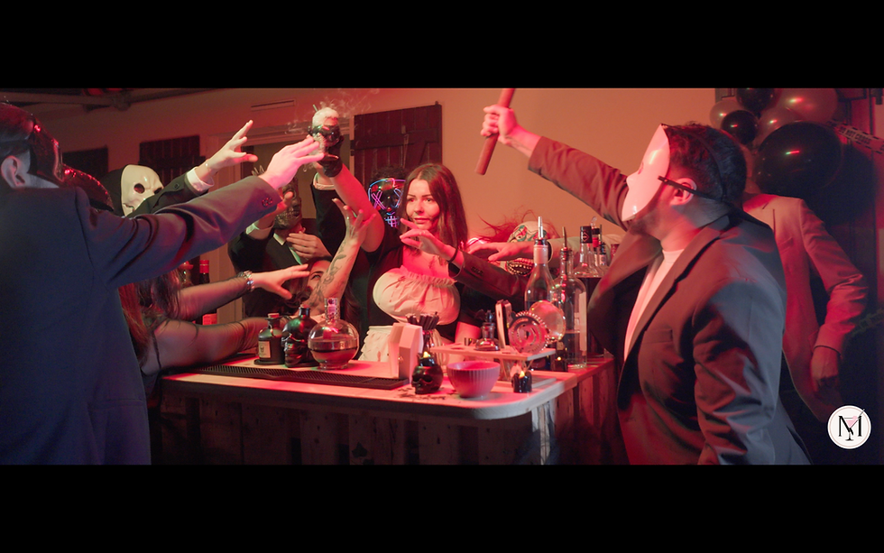 bar mobile Halloween soirée privée