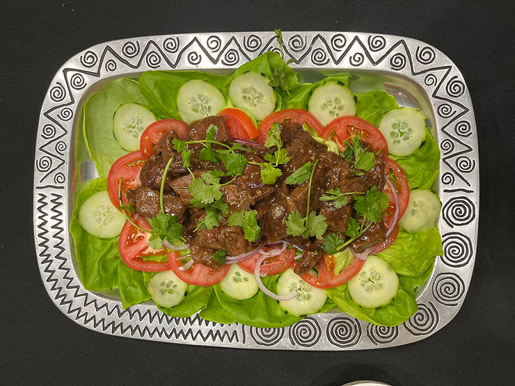 Cambodian Beef Lok Lak