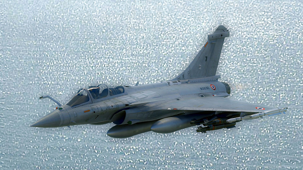 Thumbnail: French Fighter Jet (M) with Cockpit - Fully Rigged