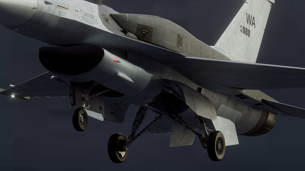 Thumbnail: F-16 Viper Block 72 with Cockpit-Rigged-Changable Decal-Texts