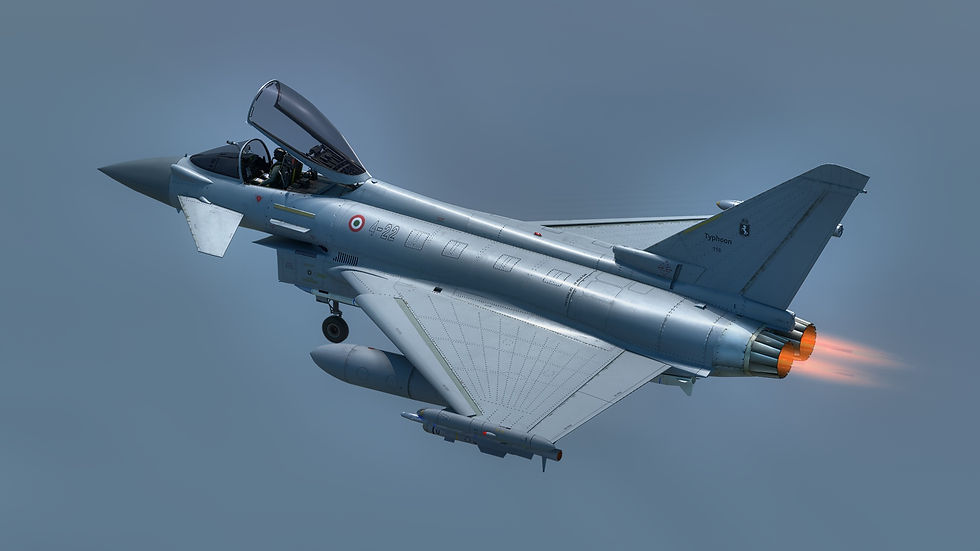 Thumbnail: EuroFighter Typhoon with Cockpit-Fully Rig-Changeable Decal Text 
