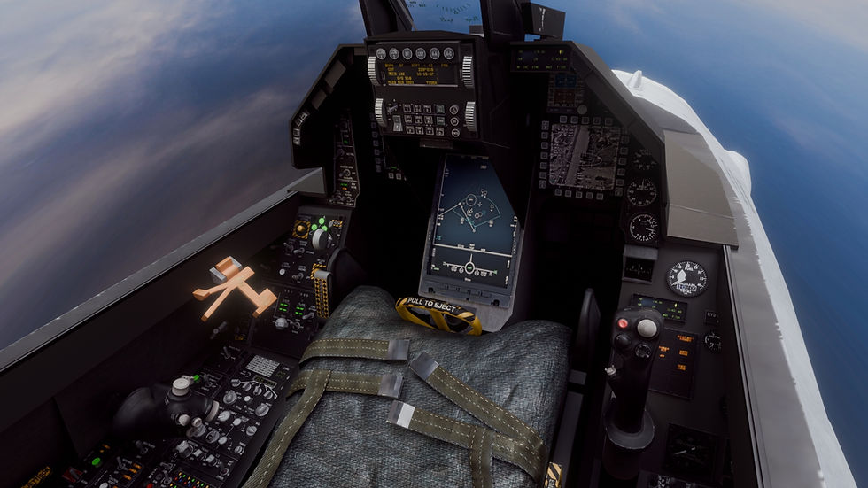 Thumbnail: F-16 Viper Block 72 with Cockpit-Rigged-Changable Decal-Texts