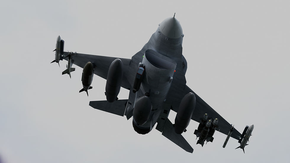 Thumbnail: F-16 Viper Block 72 with Cockpit-Rigged-Changable Decal-Texts