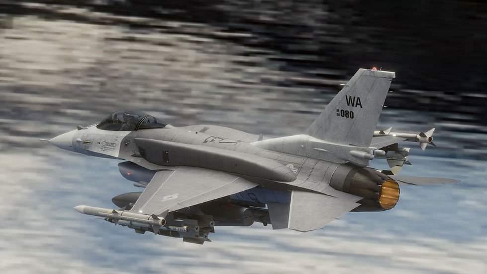 Thumbnail: F-16 Viper Block 72 with Cockpit-Rigged-Changable Decal-Texts