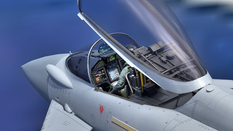 Thumbnail: EuroFighter Typhoon with Cockpit-Fully Rig-Changeable Decal Text 