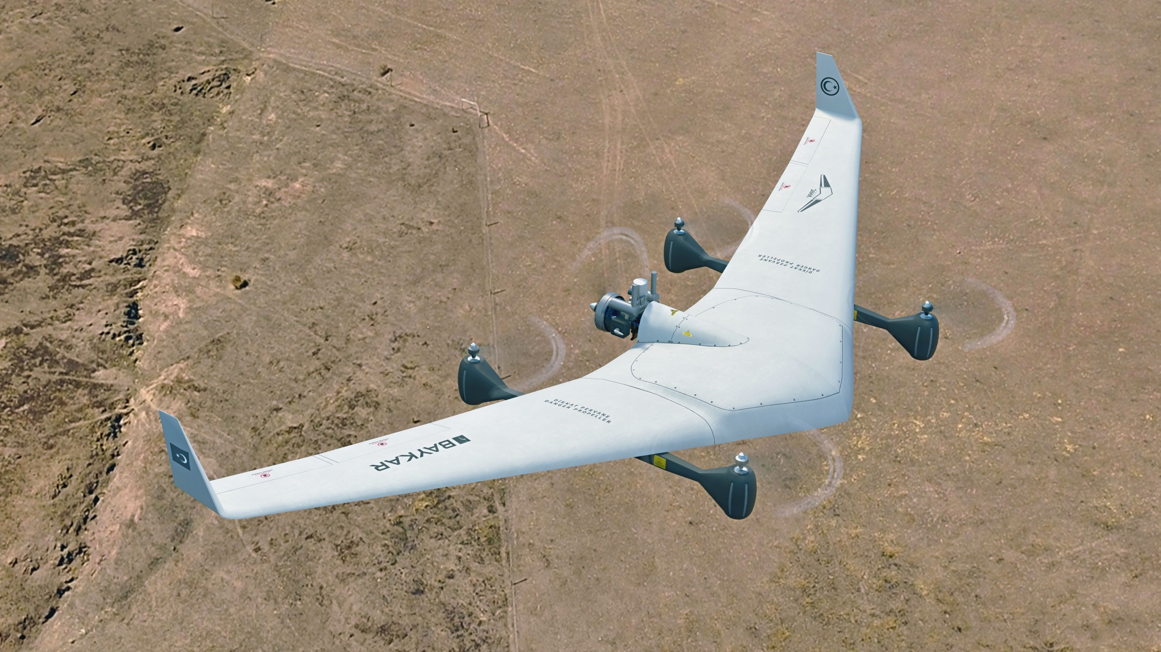 Diha UAV VTOL Bayraktar 