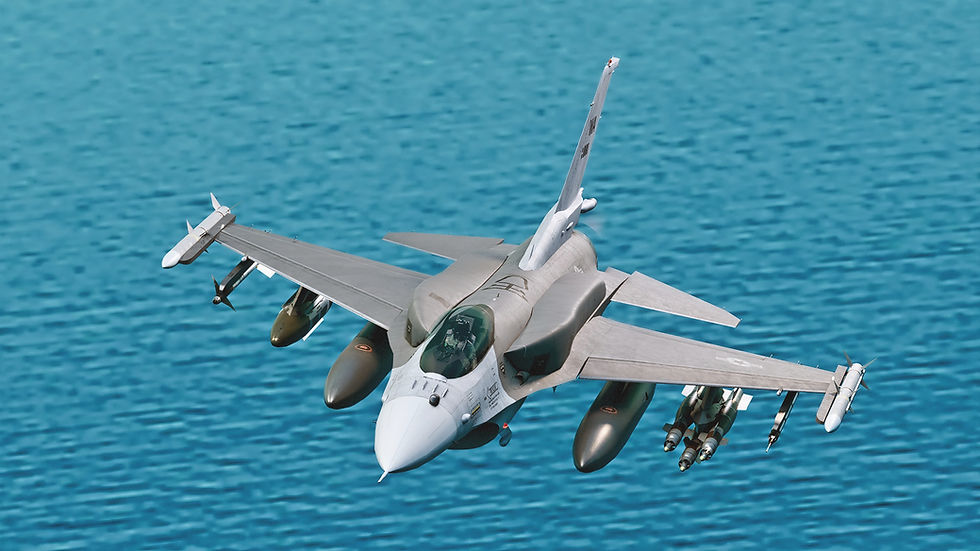 Thumbnail: F-16 Viper Block 72 with Cockpit-Rigged-Changable Decal-Texts