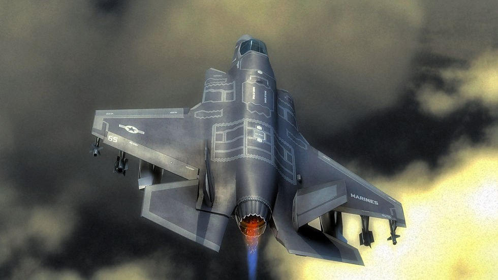 Thumbnail: F35B Lightning II with cockpit Fully Rigged
