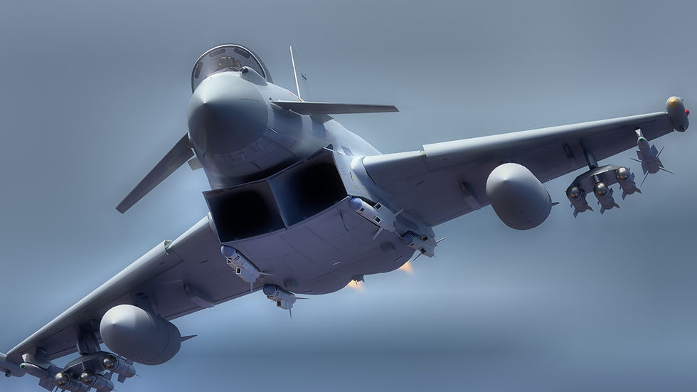 Thumbnail: EuroFighter Typhoon with Cockpit-Fully Rig-Changeable Decal Text 