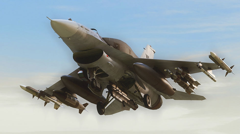 Thumbnail: F-16 Viper Block 72 with Cockpit-Rigged-Changable Decal-Texts