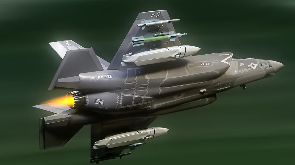 Thumbnail: F35B Lightning II with cockpit Fully Rigged